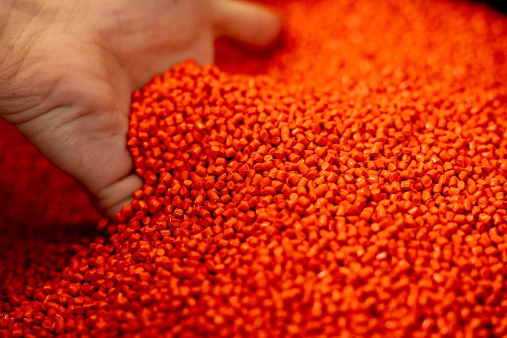 Rubber granulaat